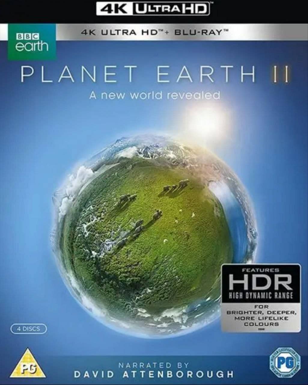 地球脉动 S2(2016) 4K UHD 国英双音轨，默认英语 中字外挂字幕