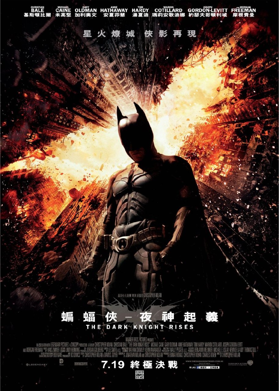 蝙蝠侠前传：黑暗骑士崛起 (2012) 4K HDR 中字外挂字幕