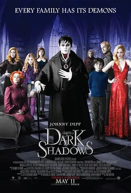 黑暗阴影 Dark Shadows (2012) 豆瓣高分电影 自压中文字幕
