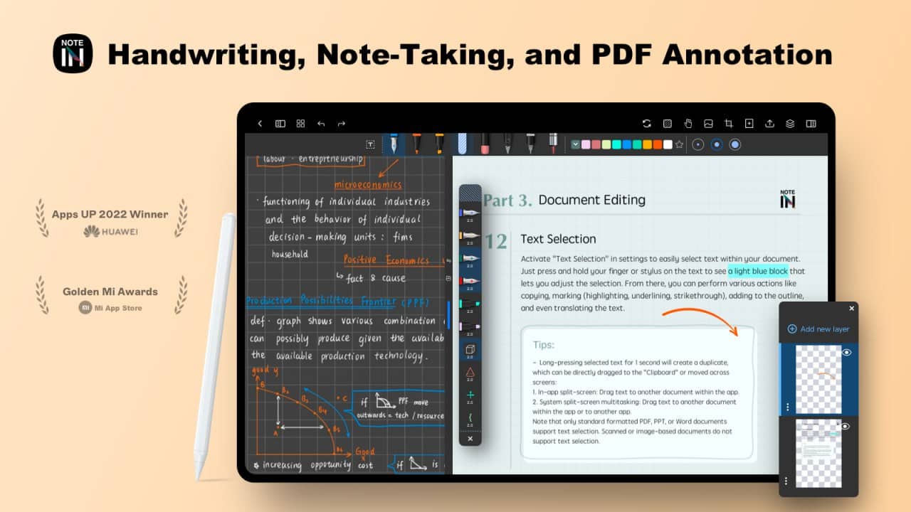 Notein - 手写笔记&amp;PDF编辑器 v1.1.826 功能解锁