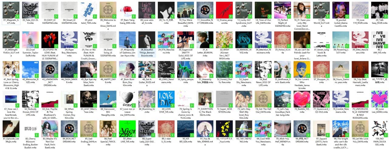 【AAC】Apple Music Top 100：日本（2024-04-02）