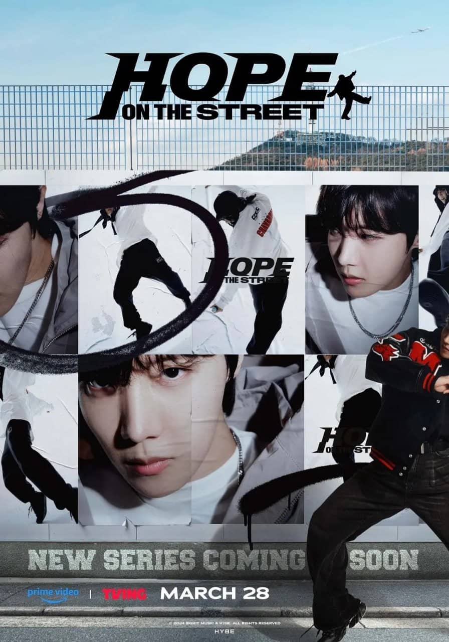 【1080P 简体中文硬字幕 j-hope】Hope On The Street (2024) 第1-4集