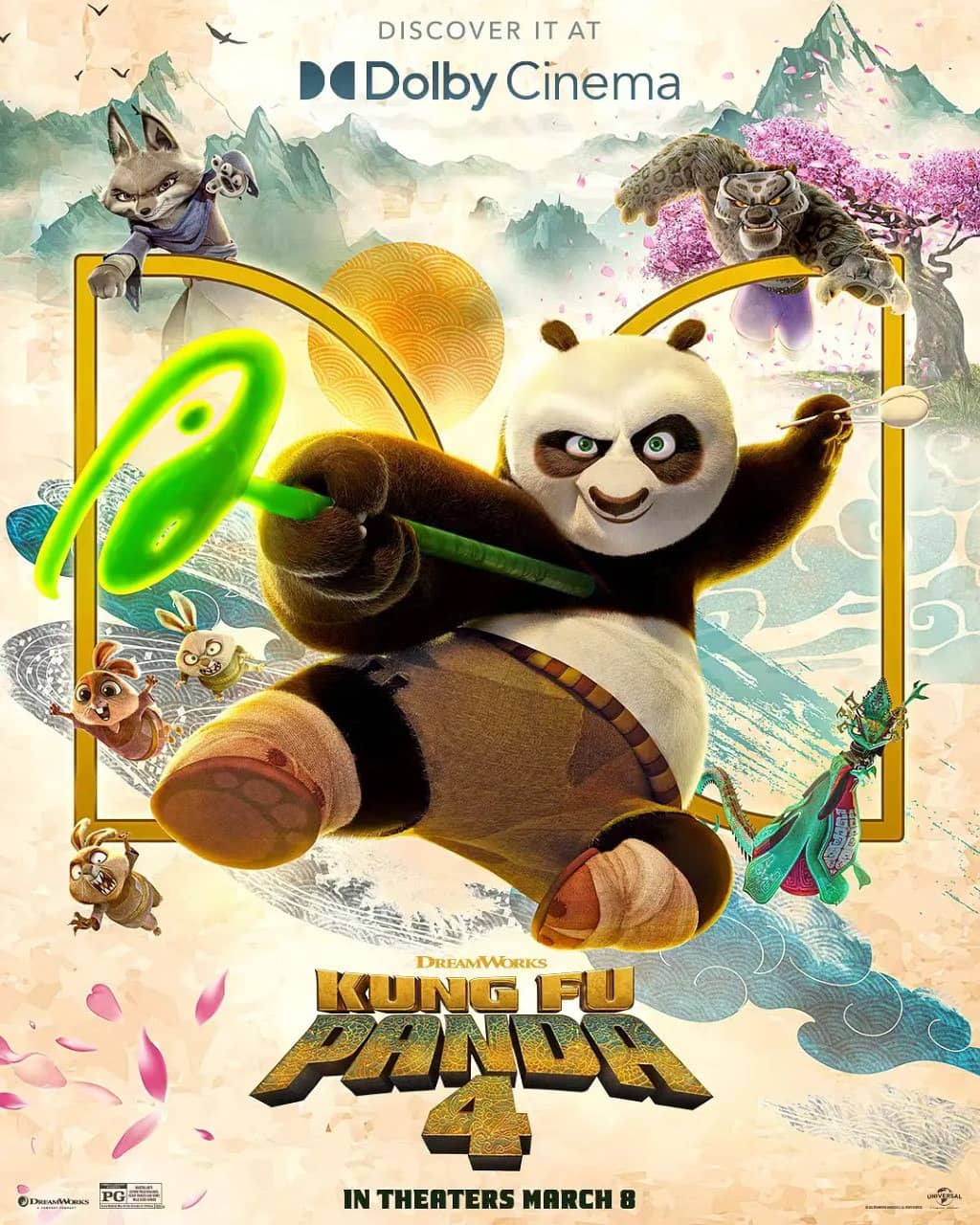 功夫熊猫4 Kung Fu Panda 4 (2024) 1080p内嵌中英字幕