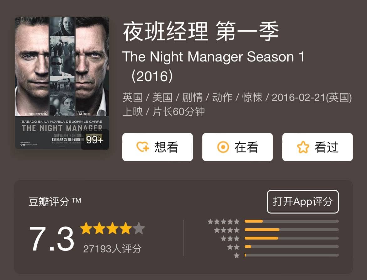 夜班经理 The Night Manager S01