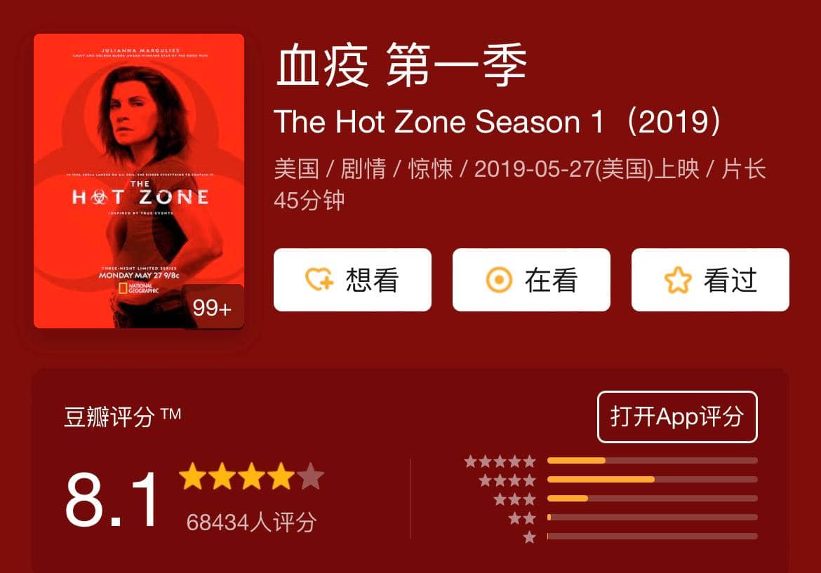 血疫 The Hot Zone S01