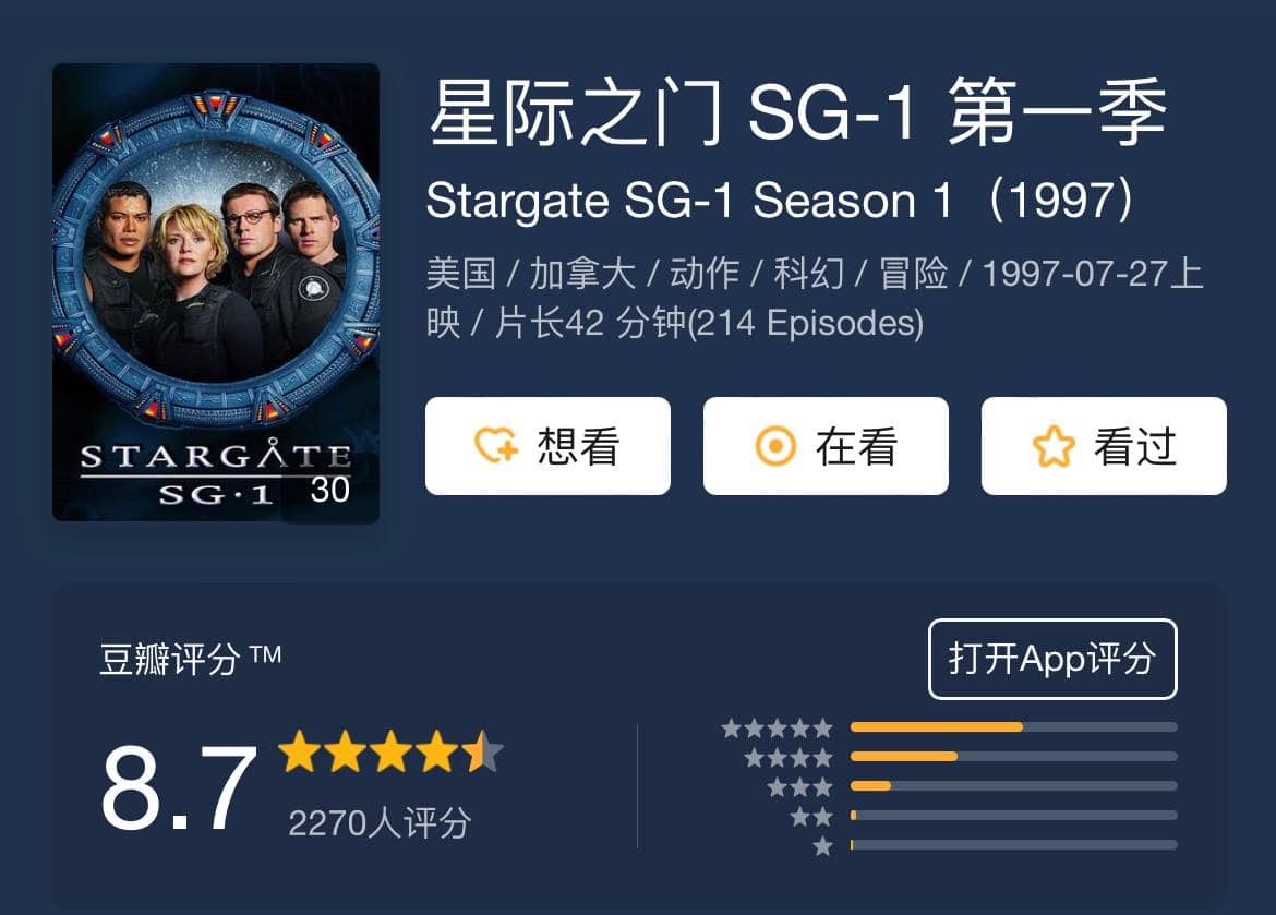 星际之门SG-1 Stargate SG-1 S01~S10