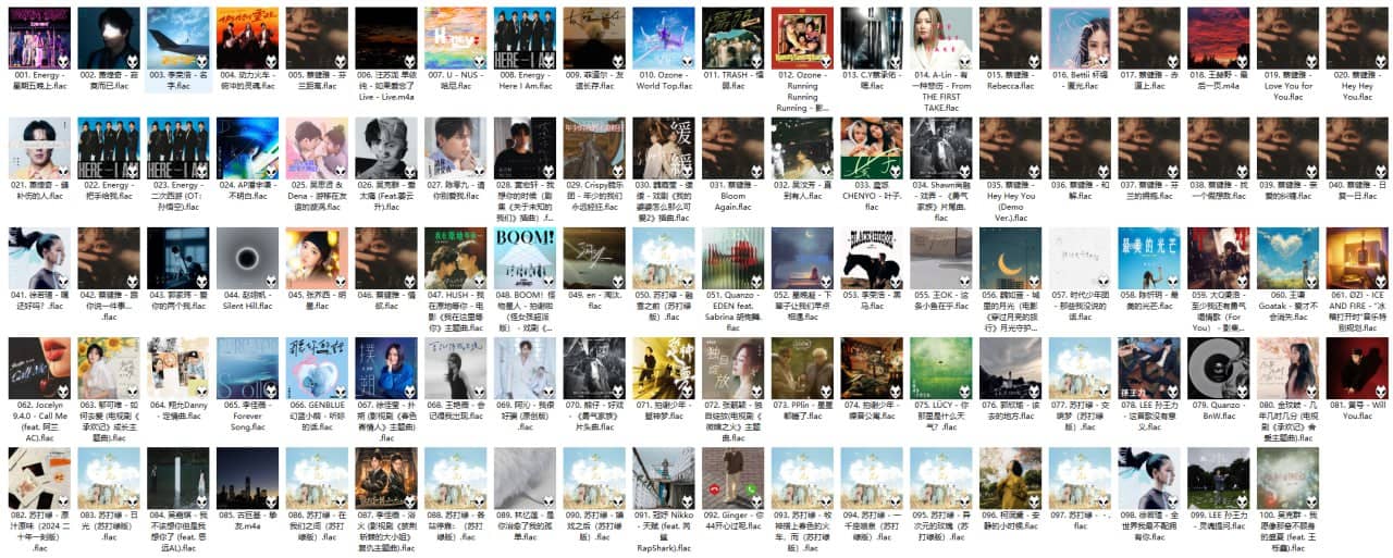 【无损FLAC格式】KKBOX华语新歌日榜 (20240506)