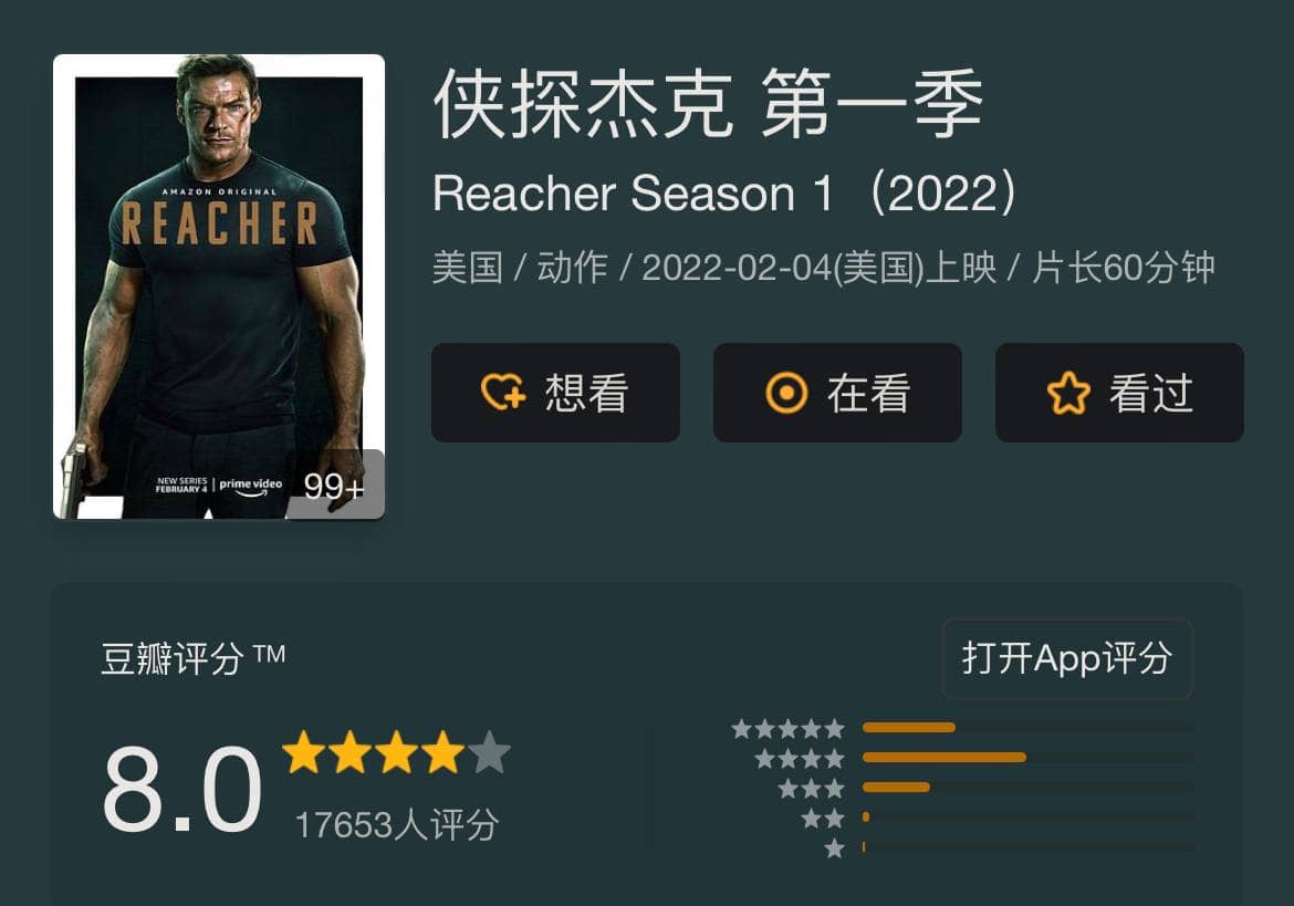 侠探杰克 Reacher S02