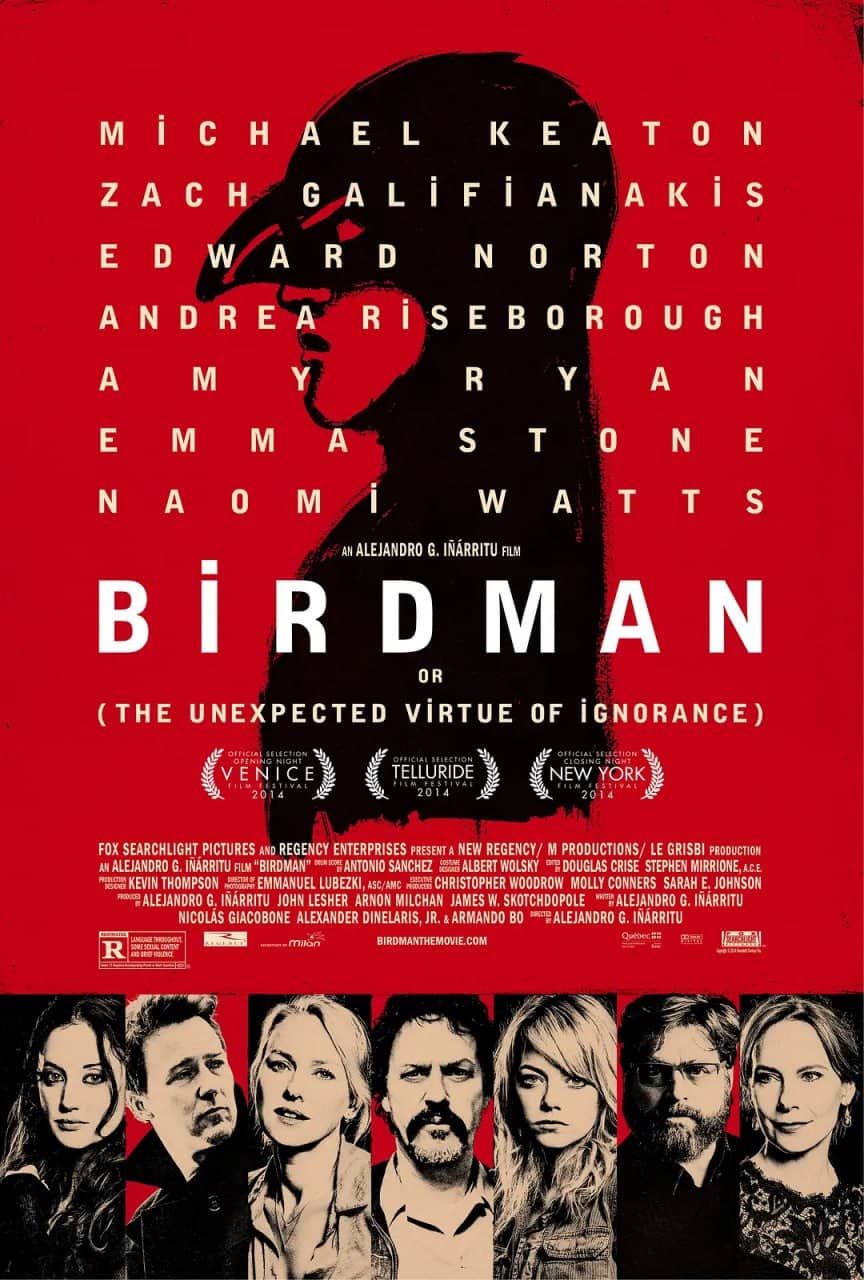 鸟人 Birdman or (The Unexpected Virtue of Ignorance) (2014)